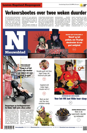Cover of Het Nieuwsblad