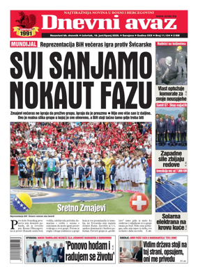 Cover of Dnevni avaz