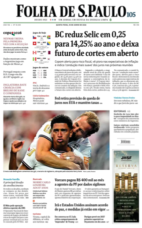 Cover of Folha de S.Paulo