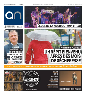 Cover of Acadie Nouvelle
