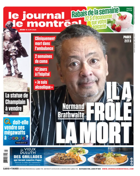 Cover of Le Journal de Montreal