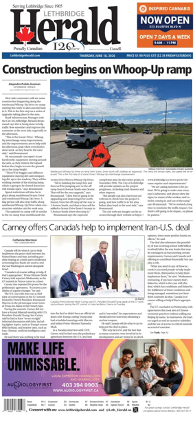 Cover of Lethbridge Herald