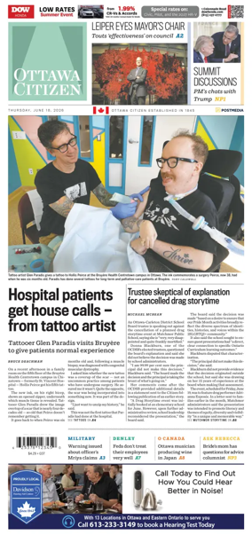 Cover of Ottawa Citizen