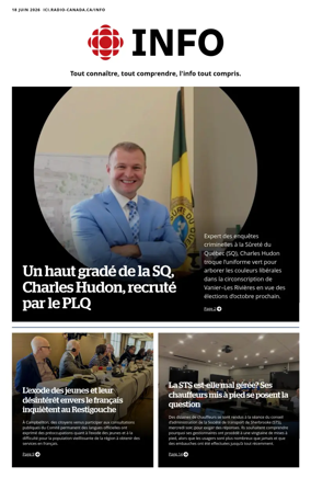 Cover of Radio-Canada Info