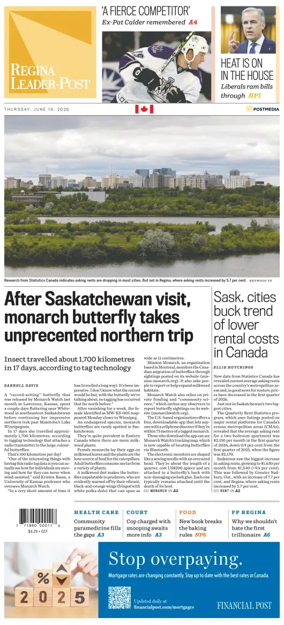 Cover of Regina Leader-Post