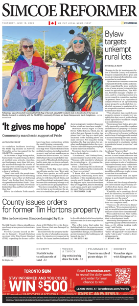 Cover of Simcoe Reformer