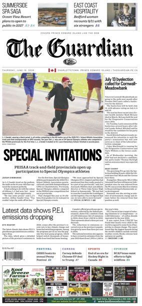 Cover of The Guardian (Charlottetown)