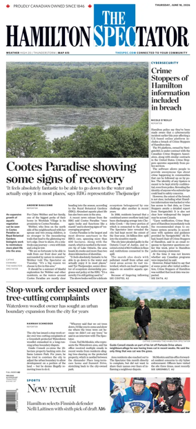 Cover of The Hamilton Spectator