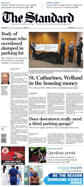 Cover of The Standard (St. Catharines)
