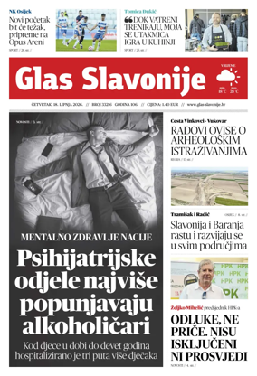 Cover of Glas Slavonije