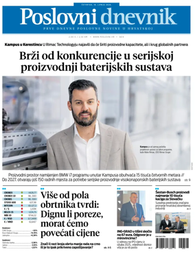 Cover of Poslovni Dnevnik