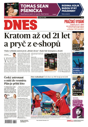 Cover of Dnes Prague Edition