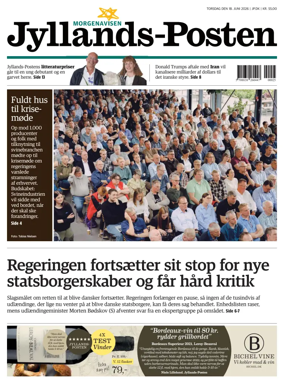 Cover of Jyllands-Posten