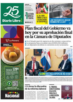 Cover of Diario Libre (Republica Dominicana)