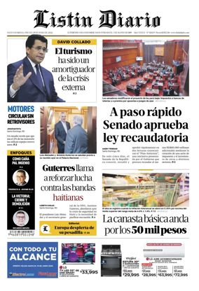 Cover of Listin Diario