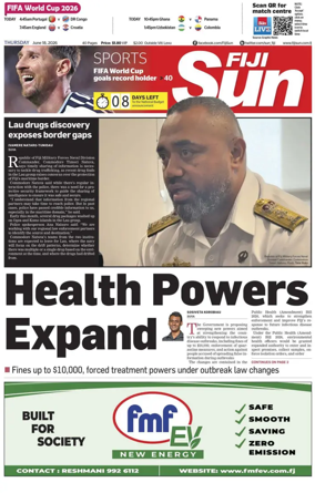 Cover of Fiji Sun