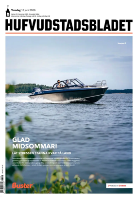 Cover of Hufvudstadsbladet