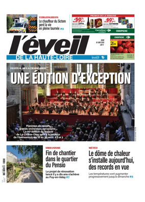 Cover of L'Eveil de la Haute-Loire