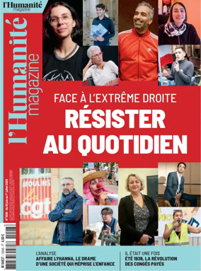 Cover of L'HUMANITE MAGAZINE