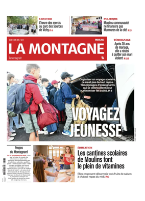 Cover of La Montagne (Moulins)