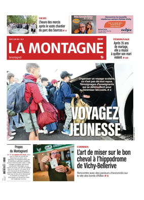 Cover of La Montagne (Vichy)