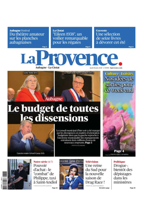 Cover of La Provence Aubagne-La Ciotat