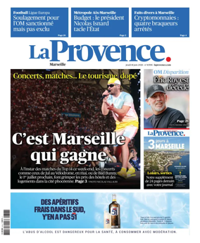 Cover of La Provence Marseille