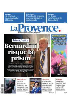 Cover of La Provence Martigues-Istres-Vitrolles-Marignane