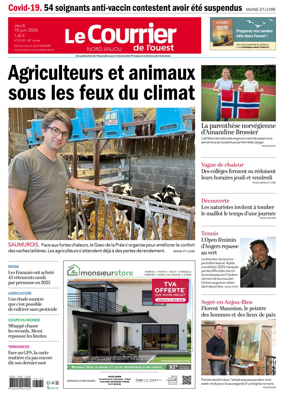 Cover of Le Courrier de l’Ouest (Nord Anjou)