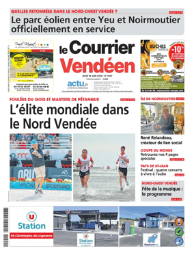 Cover of Le Courrier Vendeen