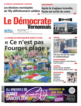Cover of Le Democrate Vernonnais