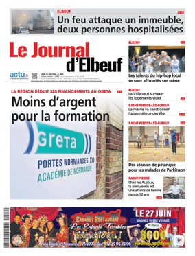 Cover of Le Journal d'Elbeuf