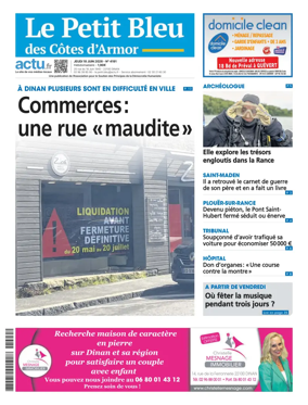 Cover of Le Petit Bleu