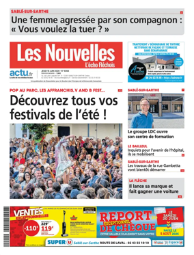 Cover of Les Nouvelles - L'Echo Flechois (FL)