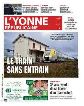 Cover of L'Yonne Republicaine