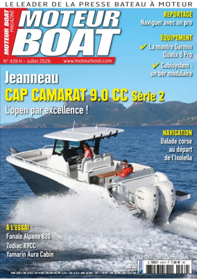 Cover of Moteur Boat Magazine