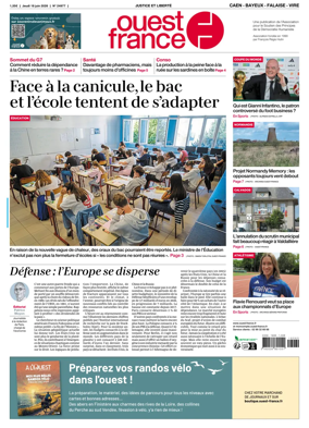 Cover of Ouest France (Caen - Bayeux - Falaise - Vire)