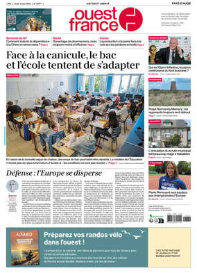 Cover of Ouest France (Pays d'Auge)