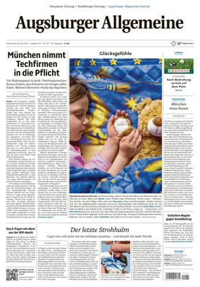 Cover of Augsburger Allgemeine (Land West)