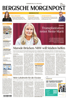 Cover of Bergische Morgenpost Wermelskirchen/Huckeswagen/Radevormwald