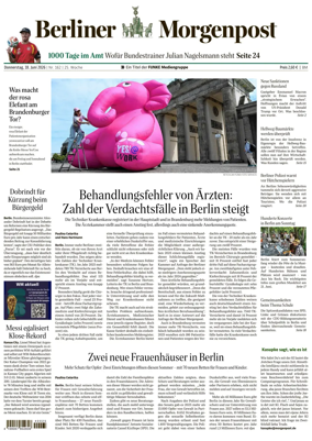 Cover of Berliner Morgenpost