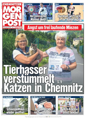 Cover of Chemnitzer Morgenpost