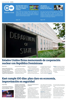 Cover of Deutsche Welle (Spanish edition)