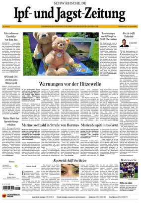 Cover of Ipf- und Jagst-Zeitung