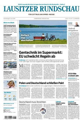 Cover of Lausitzer Rundschau