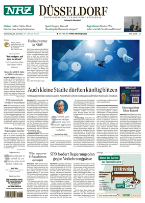 Cover of Neue Rhein Zeitung (Dusseldorf)