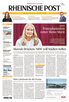 Cover of Rheinische Post Duesseldorf Meerbusch