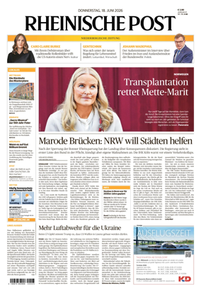 Cover of Rheinische Post Mettmann