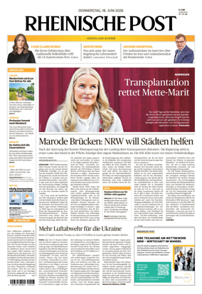 Cover of Rheinische Post Viersen