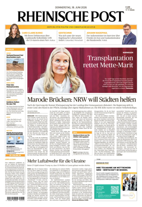 Cover of Rheinische Post - Wesel/Dinslaken